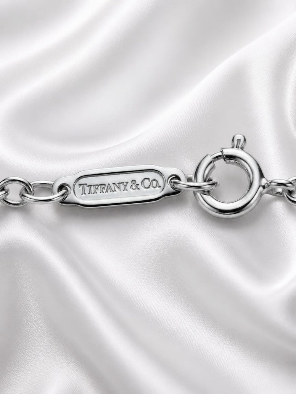 Tiffany & Co. Double Chain Infinity Pendant, 925 - Picture 5 of 7